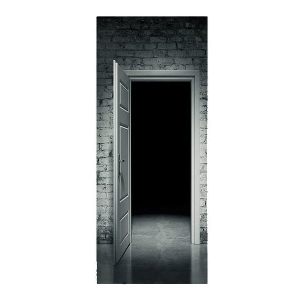 3D PVC Mural Waterproof Door Stickers Poster Adhesive Bedroom DIY Decor H 3D PVC Mural Waterproof Door Stickers Poster Adhesive Bedroom DIY Decor H